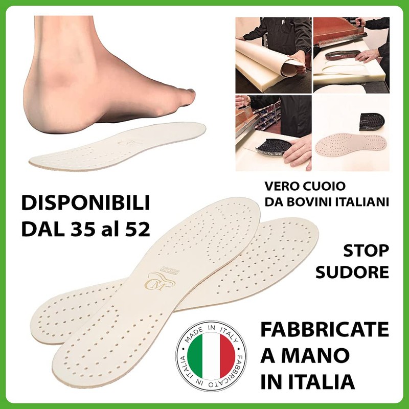 Solette Leather Shoes from 35 to 52 for Men and