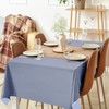 YEAHSEA Rectangle PVC Table Cloth 200x140cm,Waterproof Table Cover Protector Wipe