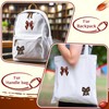 Bow Iron on Patch 3x2.8 in Shiny Embroidery Cute Applique