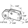 Prime-Line N 6576 Mirror Door Roller, Unique Housing, 1-1/2 In.