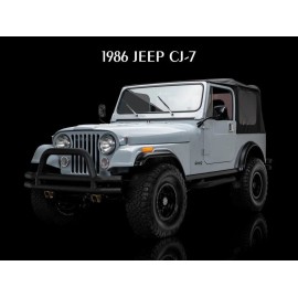1986 Jeep CJ-7 Customized Look Metal Sign: 12x16" & Free Shipping