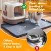 swihorab Silicone Cat Litter Mat for Litter Box, 31" x