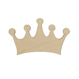 Essentials By Leisure Arts Arts Flat Wood Shape 24pc Crown