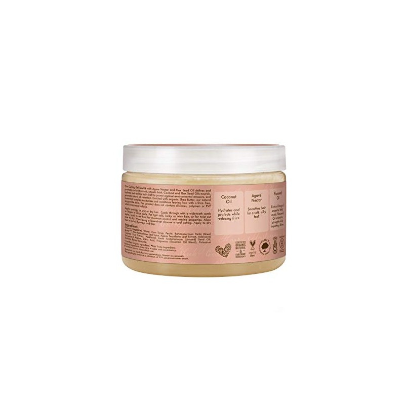 SheaMoisture Coconut & Hibiscus Curling Gel Souffle, 12 Ounce
