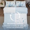 Bedsure Coastal Quilt Bedding Set - King Size Reversible Summer