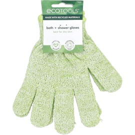 EcoTools, Exfoliating Gloves, Guante de Exfoliación para Baño, Guante para Exfoliar, Modelo 7423