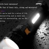 E-SHIDAI Solar/Rechargeable Multi Function 1000 Lumens LED Flashlight, with Emergency