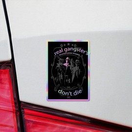Holographic Decal Stickers of Real Gangster'S Premium Waterproof Vinyl Decal Stickers for Laptop Phone Accessory Helmet Car Window Mug Tuber Cup Door Wall Decoration NVCVER3g24611HO
