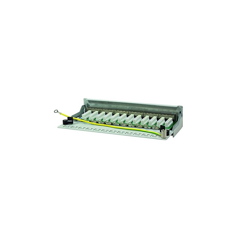 BIGtec 12 Port CAT6a Patch Panel Distribution Panel Distributor Patch