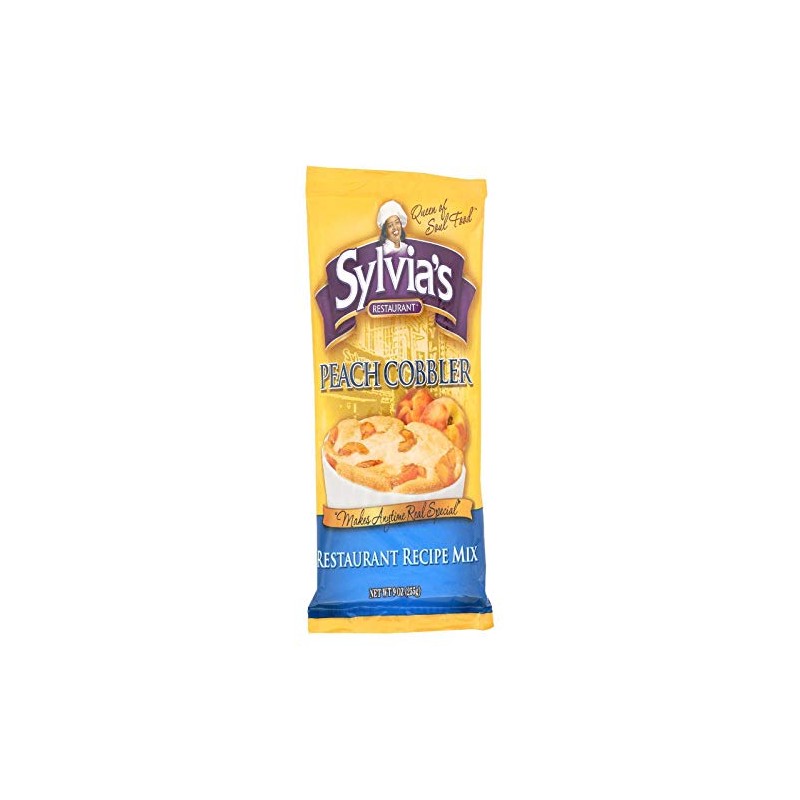 SYLVIAS Mix Cobbler Peach, 9 oz