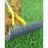 Thatch Rake,Dual-Sided Lawn Dethatcher with Stainless Steel Tines Efficient Thatching