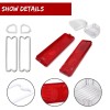 LIANGREN 2x Red LED Tailight & Tail Backup Lights Fit