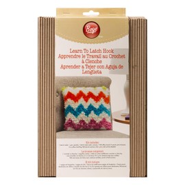 Boye Latch Hook Pillow Project Pack, Multicoloured