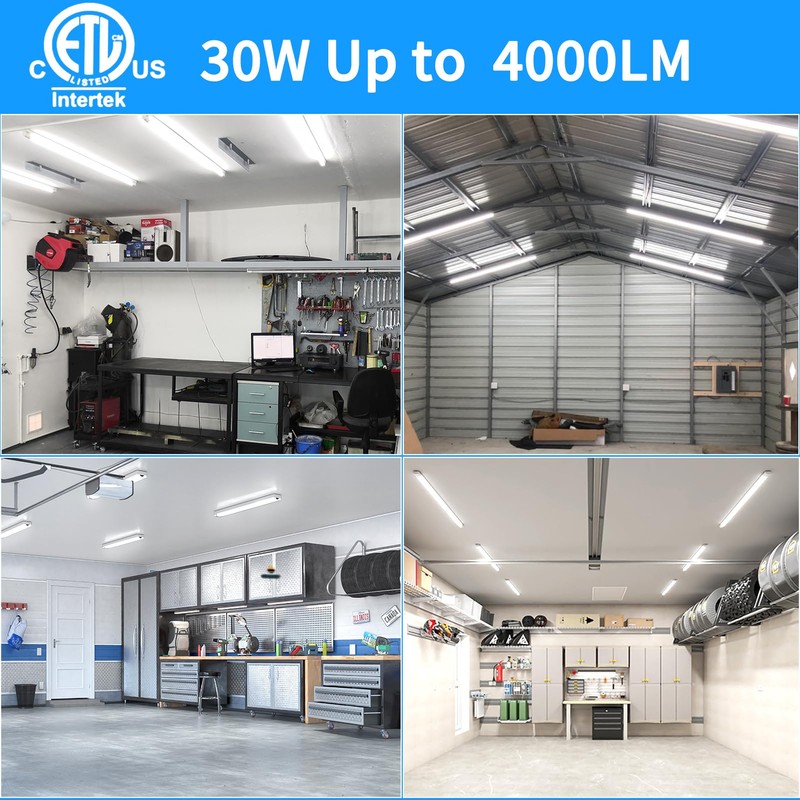 SHOPLED LED Shop Light 3FT, 30W 4000LM 6000K Cool White,