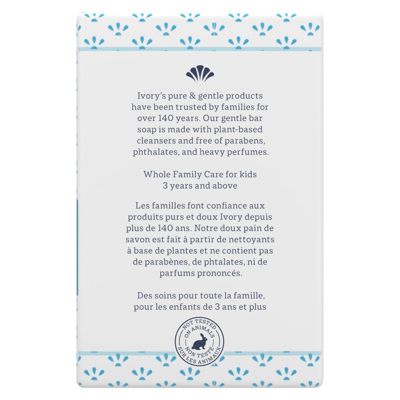 Ivory Soap Personal Bar 3.1 Ounce, Pack of 3