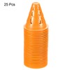PATIKIL Pack of 25 marking discs, training cones, field marking