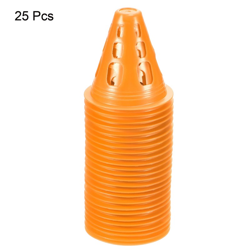 PATIKIL Pack of 25 marking discs, training cones, field marking
