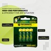 GoGreen Power (24001) Eco Friendly Alkaline AA Batteries - No