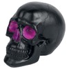 Nemesis Now Geode Skull Figurine 17cm, Resin, Black, Purple