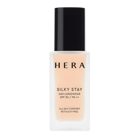 Hera Silky Stay 24 Hour Longwear Foundation 30g, 1 piece, 19N1 Light Vanilla / 헤라 실키 스테이 24아워 롱웨어 파운데이션 30g, 1개, 19N1 라이트 바닐라