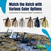 Reaction Tackle Lead Flipping Jig- 1/4oz- Perch (3 Pack)