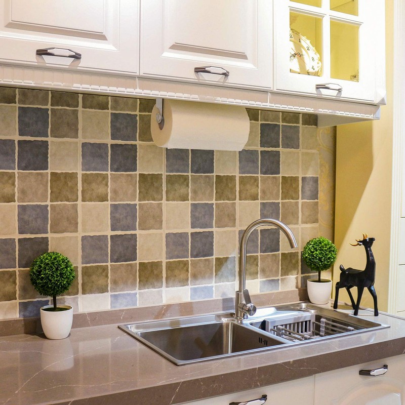 simpletome Stainless Steel Kitchen Roll Holder Paper Towel Holder Kitchen