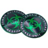 Express Emblems 2x Zombie Outbreak Decal Sticker Emblem Auto, Car,