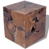 SKM Stool Solid Teak Wood-3472