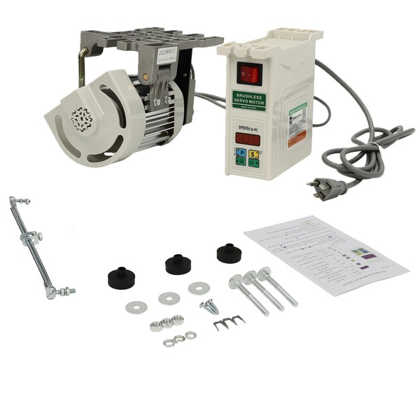 Industrial Electric Brushless Sewing Machine Servo Motor, 500-4500rpm Adjustable 110V