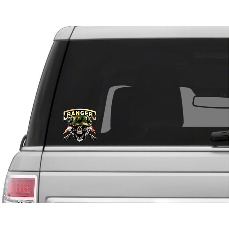 Army Ranger skull sticker/decal