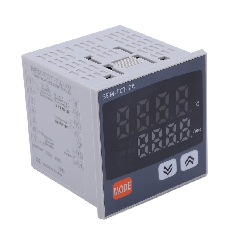 Thermostat Time Digital Display K Type Input Multifunctional Thermostat for