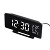 Green Blue GB395 Digital Alarm Clock with Thermometer and Hygrometer