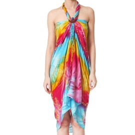 Ciffre 35 Models Sarong Pareo Wrap Skirt Beach Towel Wrap Towel Original EL-Vertrieb GmbH Towels with Buckle Clasp Made from Coconut WK1 -