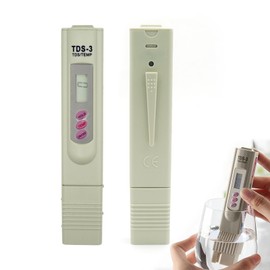 TDS Meter Digital Water Tester - TDS Meter with LCD Display, Water Tester for 0-9990 PPM, 2% Accuracy, Portable Water Quality Meter for Drinking Water, Aquarium, Swimming Pools, Hydroponics, and More