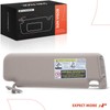 A-Premium Left Driver Side Sun Visor with Mirror - Compatible