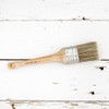 Chalk Style Paint Brush - Oval Brush with Synthetic Bristles