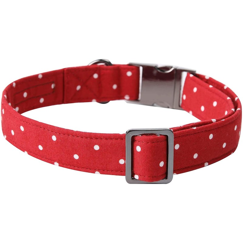 Unique style paws Dog Collar with Removable Bow Tie, Dog