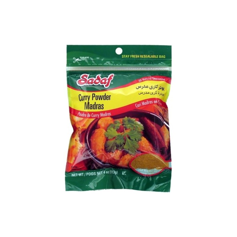Sadaf Madras Curry Powder - Curry Powder Madras for Cooking