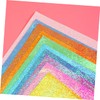 Gadpiparty 100pcs Iridescent Square Folding Paper Craft Paper Colors for