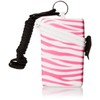 Witz Animal Keep-It Safe Waterproof Case, Pink Zebra