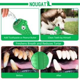 Indestructible Dog Chew Toys for Aggressive Chewers - MILK Flavor Tough Durable Toys for Medium/Large Breed Dogs - Keep Your Pup Occupied