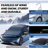 DrivePro Windshield Cover Snow – Magnetic Suction Anti-Frost Guard, Automobile