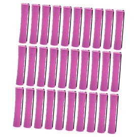 BIUDECO 30Pcs Hair Rollers with Caps Lightweight Plastic Hair Curlers for for Home Travel