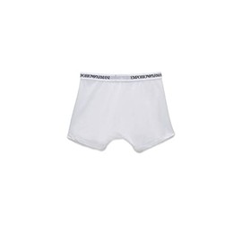 Emporio Armani Men's Cotton Boxer Briefs, White, X-Large