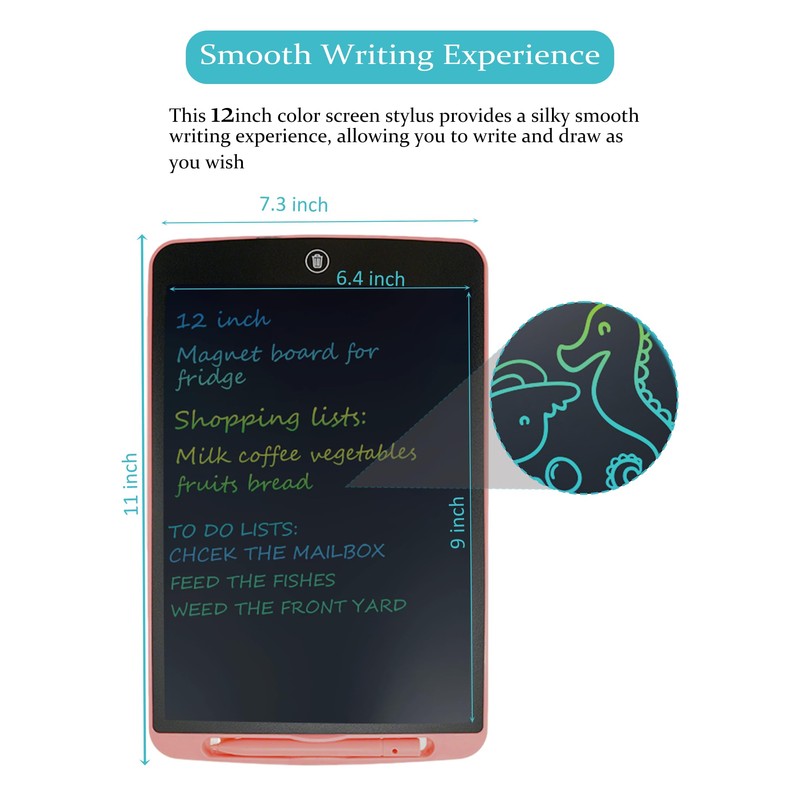 Magnet Dry Erase Board for Fridge, Magnetic Fridge LCD Writing