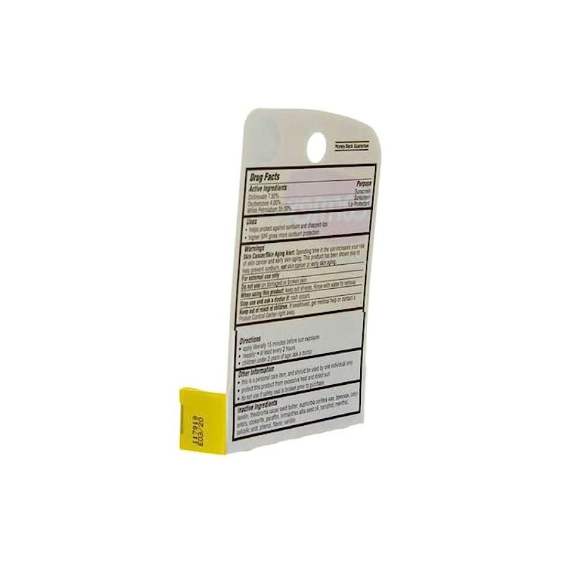 Carmex Bálsamo labial clásico, protector labial protector solar SPF 15,