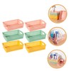 STOBAZA Ganizer Bins 6 Pack Mesh Storage Basket for Desk