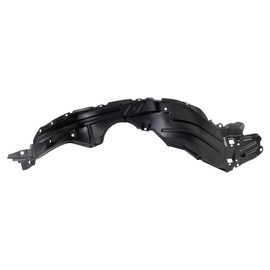 TRQ TRQ Front Right Inner Fender Liner Black Passenger Side Compatible with 2018 Toyota Yaris TO1249221