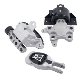 Silscvtt 3PCS Engine Mounts and Automatic Transmission Mount Set Repalcement for Chevy Trax 2018-2017 L4-1.8L A5929 A5726 A5595 EM-4343