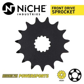 NICHE 525 Pitch 15 Tooth Front Drive Sprocket for 1991-2017 Suzuki SV650 SV650S Triumph Daytona 675 675R Kawasaki W650